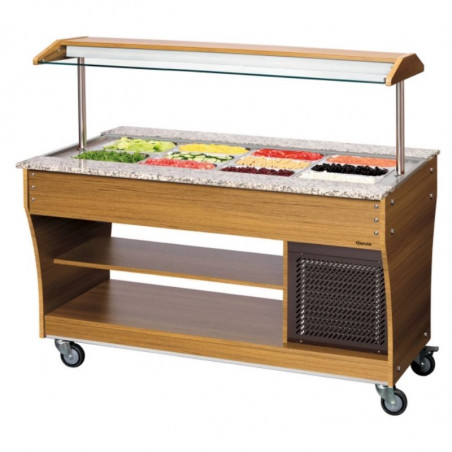 Buffet/Bar de Saladas Refrigerado - 4 x GN 1/1