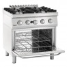 Fourneau 4 Bocas com Forno a Gás GN 2/1 Série 700