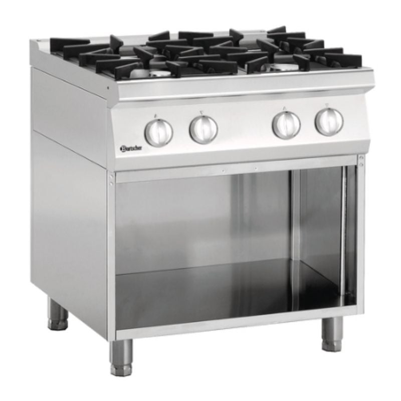 Four-burner stove with base unit Series 700