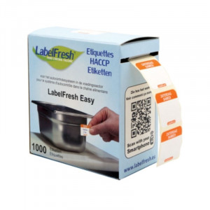 Etiqueta de Rastreabilidade Label FreshEasy - Sábado - 30 x 25 mm - Pacote com 1000