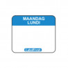 Etiquette de Traçabilité Label FreshEasy - Lundi - 30 x 25 mm - Lot de 1000 - LabelFresh