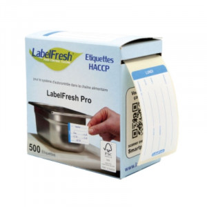 Traceability Label LabelFresh Pro - Monday - 70 x 45 mm - Pack of 500 - labelFresh