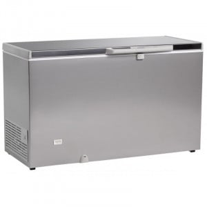 Professional Stainless Steel Chest Freezer - 370 L