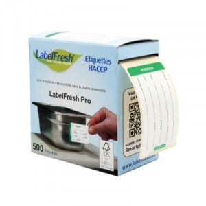 Etiqueta de Rastreabilidade LabelFresh Pro - Sexta-feira - 70 x 45 mm - Pacote de 500 - LabelFresh