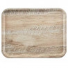 Plateau Retangular Madeira - Carvalho Claro - 280 x 200 mm - CAMBRO