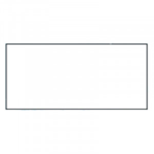White Labels - Kendo - 26 x 12 mm - Pack of 12000 - LabelFresh