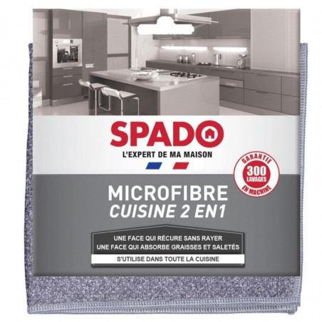 Microfibre Cuisine 2 en 1 - 320 x 320 mm - SPADO