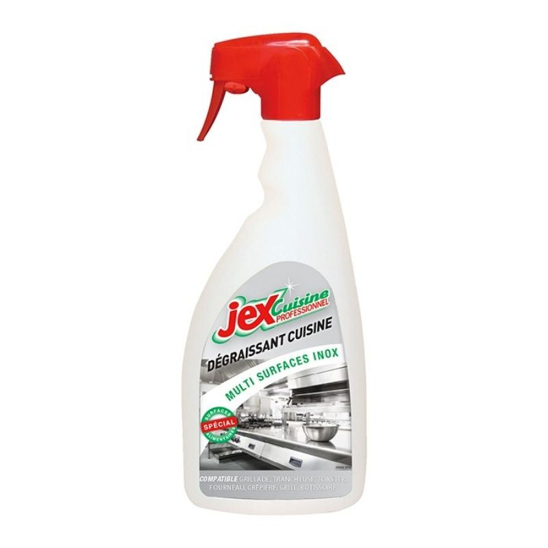 Spray Dégraissant Multi-Surfaces Inox - 750 ml - Jex