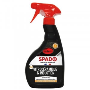 Spray de Limpeza e Desengordurante para Placa de Vidro Cerâmico e Indução - 500 ml - SPADO