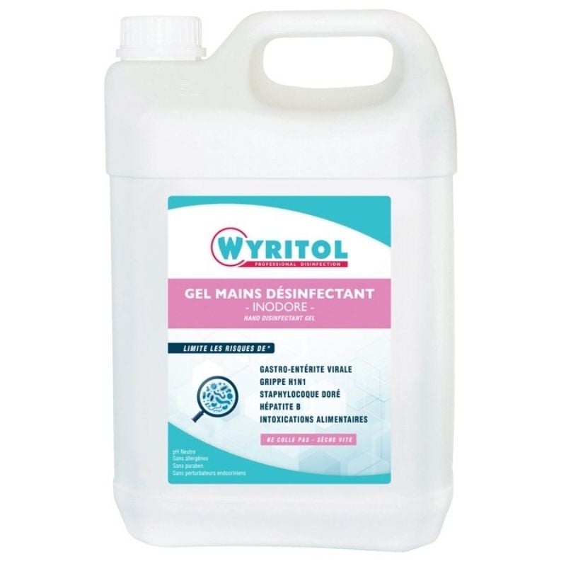 Gel Hidroalcoólico - 5 L - Wyritol