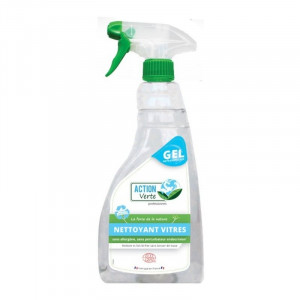 Gel de Limpeza em Spray para Vidros - 750 ml - Ação Verde