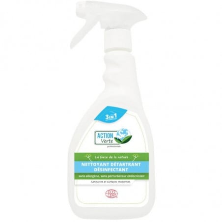 Spray de Limpeza Desincrustante e Desinfetante - 500 ml - Ação Verde