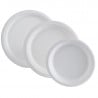 Assiette Ronde em Bagasse - 180 mm - Lote de 50 - FourniResto