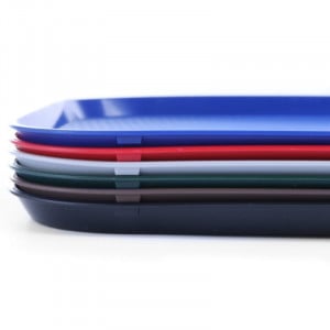 Tabuleiro Retangular Fast Food - Grande Modelo 450 x 350 mm - Azul