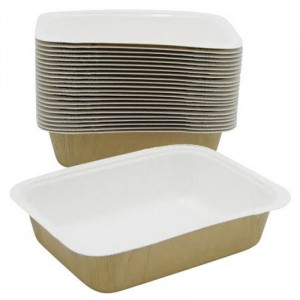 Sealable 750 cc Cardboard Tray - Pack of 50