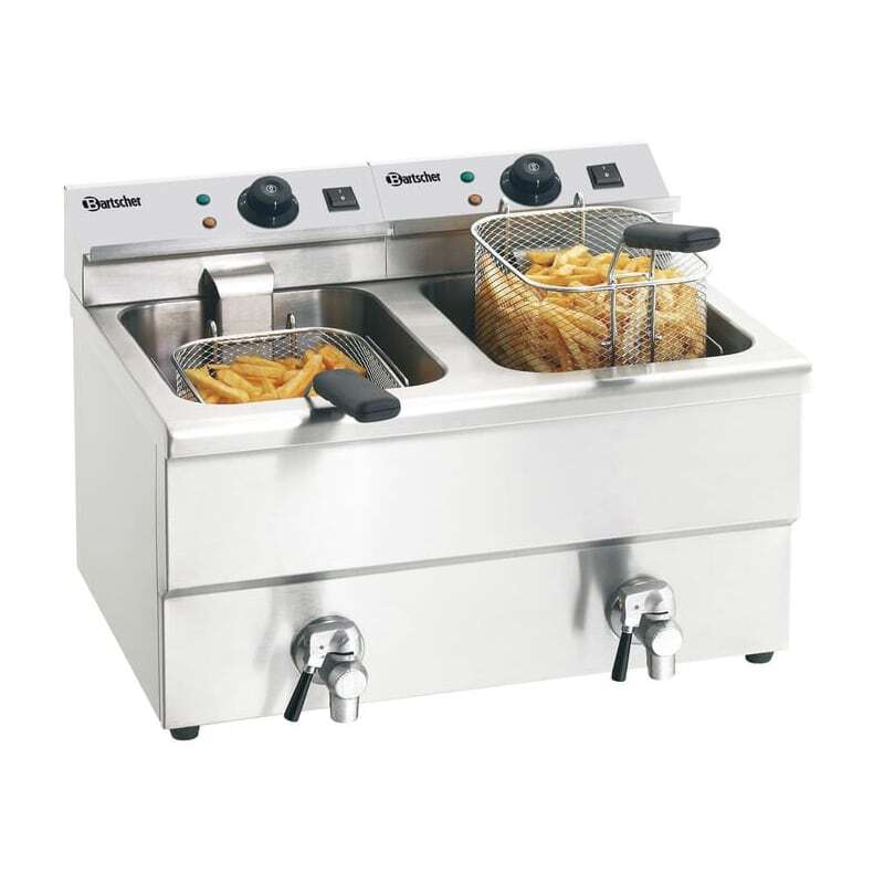 Deep fryer Snack II 2x8 L