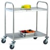 Carrinho Inox com 2 Prateleiras - Recondicionado