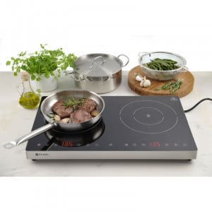 Double Induction Cooking Hob - 3500 W - HENDI