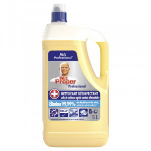 Disinfectant Floor and Surface Cleaner Lemon - 5 L - Mr. Clean