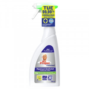 Degreasing Disinfectant 2 in 1 Spray Cleaner - 750 ml - Mr. Clean