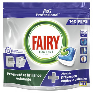 All in One Dishwasher Capsules - 140 Washes - Fairy Professional