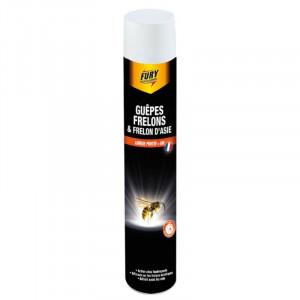 Bomba mata vespas, vespões e vespas asiáticas - 750 ml - FURY