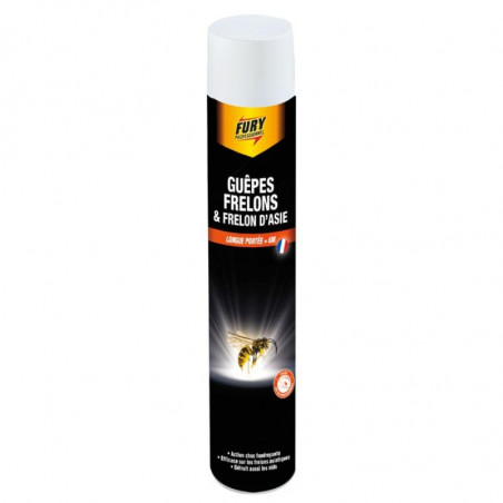 Bomba mata vespas, vespões e vespas asiáticas - 750 ml - FURY