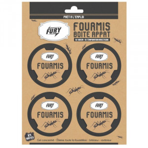 Boîte Appâts pour Fourmis - Lot de 4 - FURY