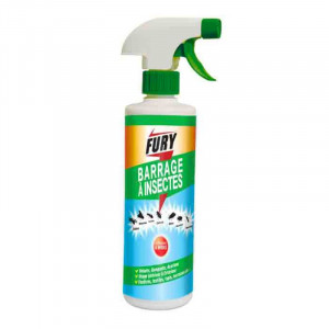 Spray de Barreira para Insetos Voadores e Rastejantes - 500 ml - FURY