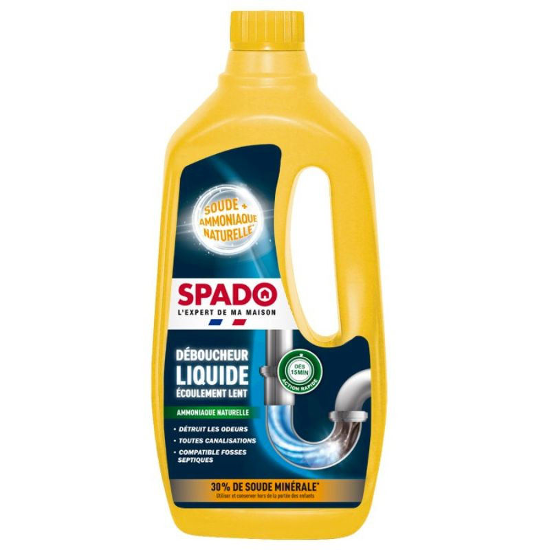 Desentupidor Líquido Especial para Fluxo Lento - 1 L - SPADO