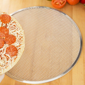 Aluminum Dynasteel 500 mm Pizza Plate - Professional Kitchen