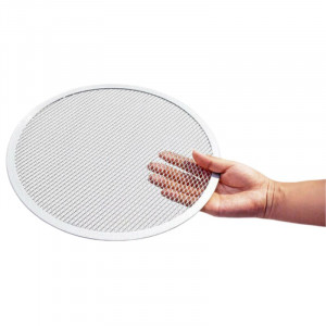 Placa de Pizza Perfurada Ø 280 mm Alumínio — Dynasteel