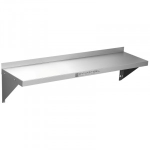 Prateleira de parede em inox - L 1400 x P 300 mm - Dynasteel