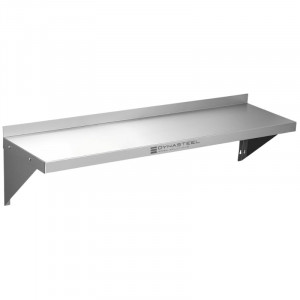Stainless Steel Wall Shelf - L 1400 x D 300 mm - Dynasteel