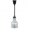 Lampe Chauffante Pro 250 W Ø 175 mm Aspect Inox