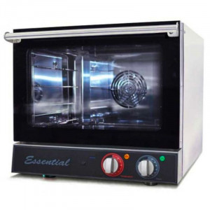 Forno Profissional a Ar Quente Manual com Vapor - 4 Níveis 430 x 330 - VESTA