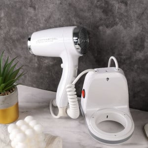 Secador de Cabelo de Parede 1100 W Branco ABS | Hotel & CHR