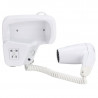 Secador de Cabelo de Parede 1100 W Branco — Hotel & Spa