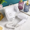 Secador de Cabelo de Parede 1100 W Branco — Hotel & Spa