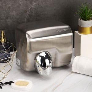Sèche-Mains Automatique à Bec Inox 2300 W — 45 dB
