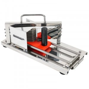 Cortador de Tomates Profissional Inox — Fatiador Manual