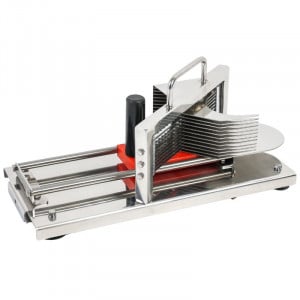 Cortador de Tomates Profissional Inox — Fatiador Manual