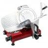 Professional Red Gravity Ham Slicer 250 mm - Dynasteel