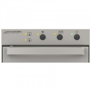 Professional Glass Washer with Rinse Aid Dispenser and Detergent - 35 x 35 cm