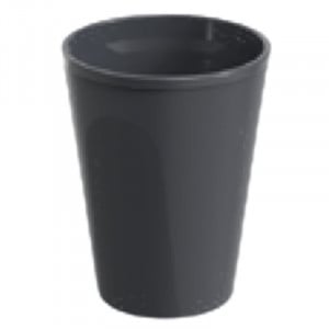 Reusable Grey Cup in PP - 30 cl - Set of 24