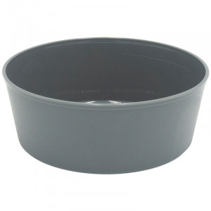 Reusable Gray Salad Bowl in PP - 1200 ml - Set of 24