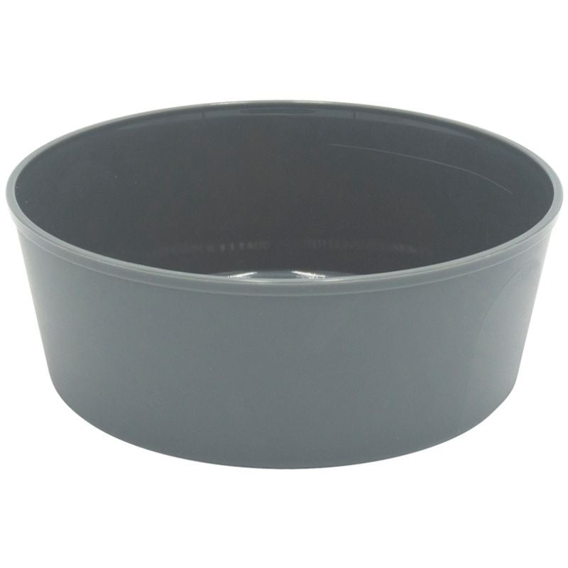 Reusable Gray Salad Bowl in PP - 1200 ml - Set of 24