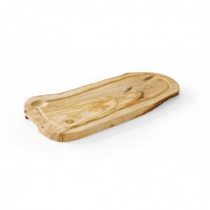 Cutting Board with Olive Wood Groove - 300 x 210 mm - Hendi