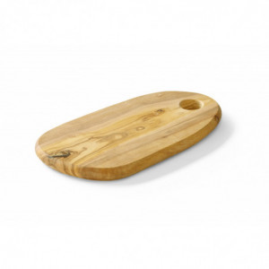 Cheese Board with Hole in Olive Wood - 250 x 165 mm - Hendi