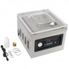 Máquina de Embalagem a Vácuo com Campânula 900 W - Soldadura 400 mm Inox